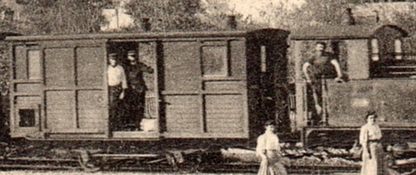 Gare de Landreville, Aube: Fourgon Postal ?